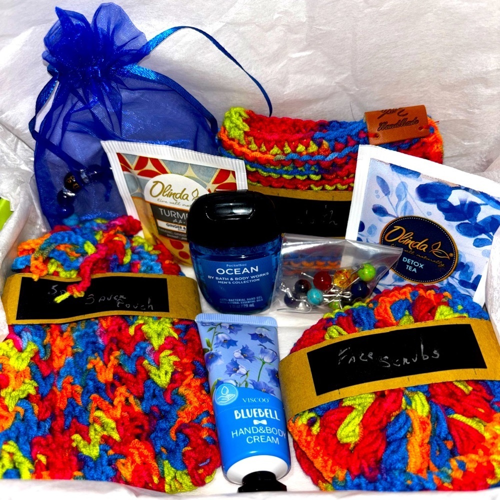 Spa bath multicolor handmade set,perfect and unique gift